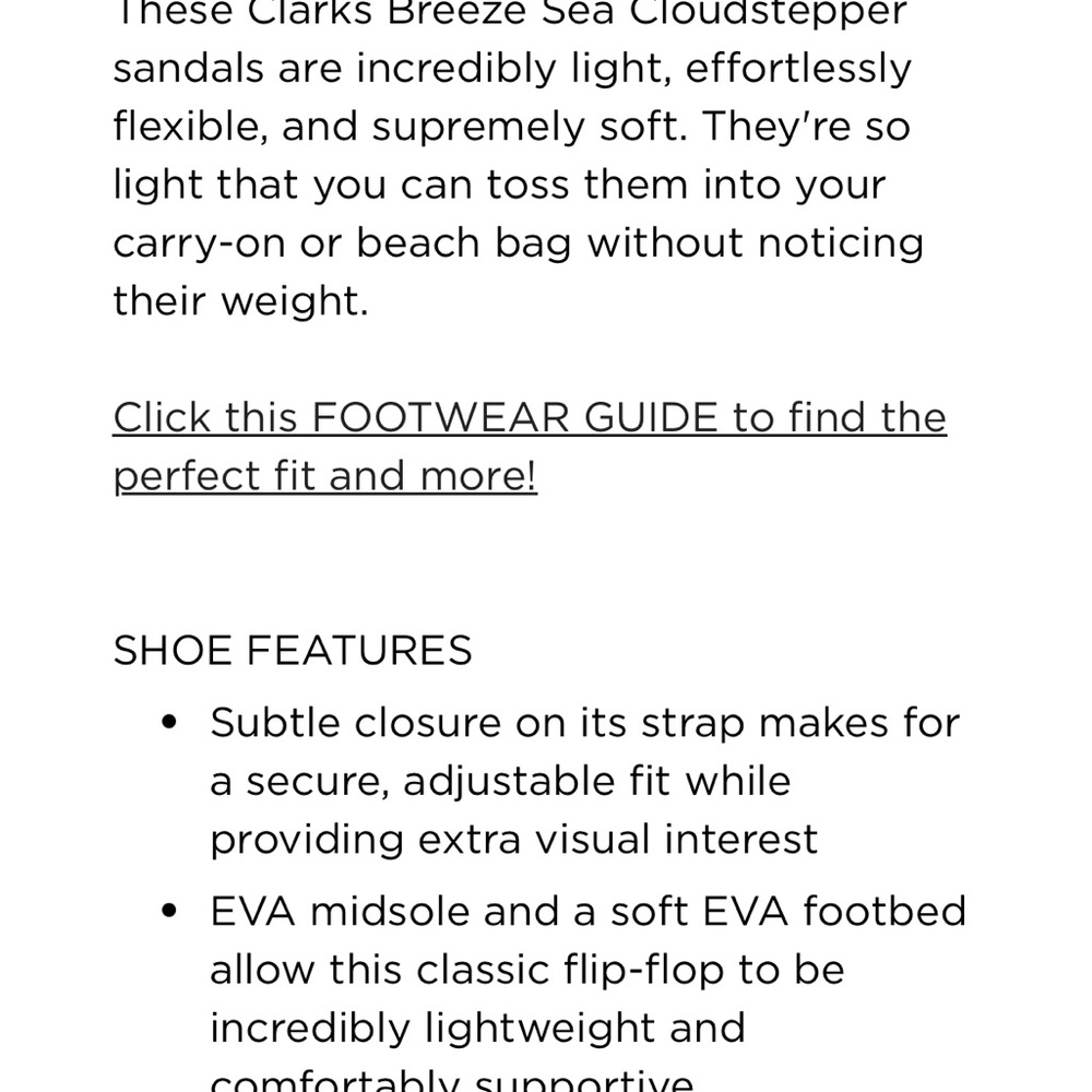 Clarks Women's Aqua Flip Flop Sandals - Picture 2 of 6